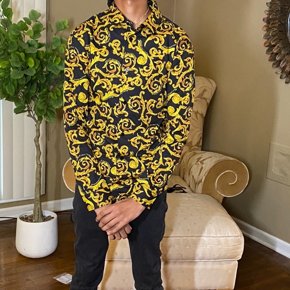 Men’s Versace Jeans Button Up Shirt Sz. XS - Picture 3 of 4